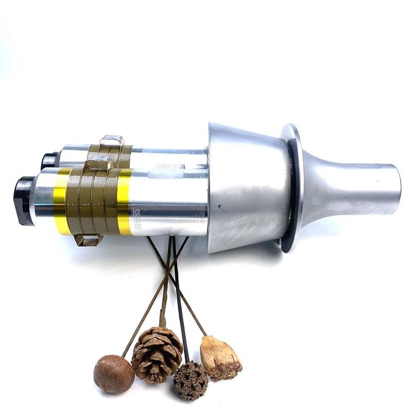 

15KHZ 4200W Double Head Ultrasonic Welding Converter For Plastic Welding Machine