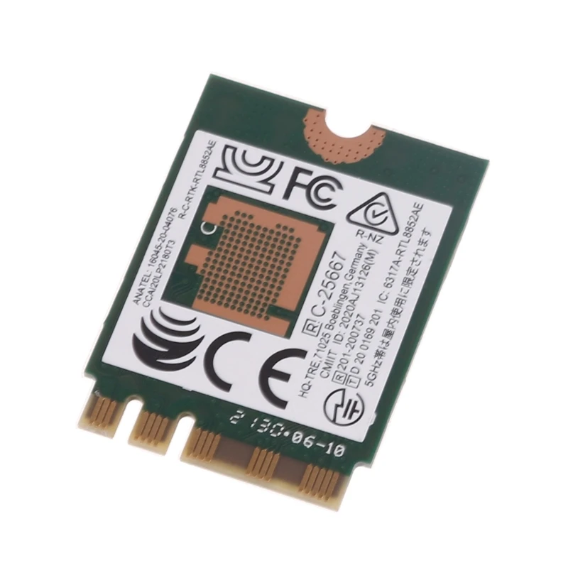 896F Realtek Module RTL8852AE Wi-Fi 6 Combo Card 802.11ax M.2 5G Wifi Wireless Wlan Card 5.2 for WIN 10 11