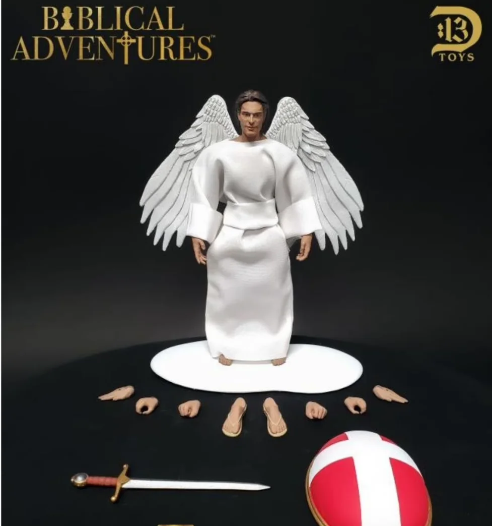 [En Stock] D13 Studio Original 1 ola John Wings Ángel rojo azul luz Santa 1/12 muñeca móvil exquisito modelo juguete colección de regalo