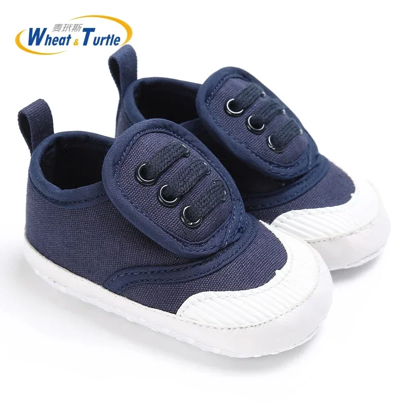 

Mother Kids Baby Shoes First Walkers Cotton Sport Newborn Boys Girls Infantil Toddler Soft sole Prewalker Sneakers