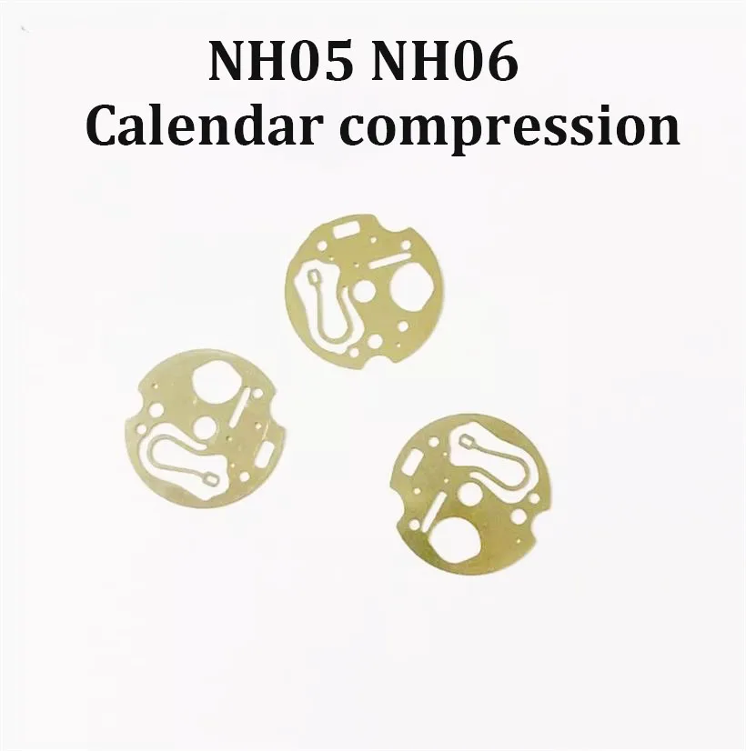 Watch Accessories Suitable For Japanese original NH05 NH06 Mechanical Movement Calendar Compression Clock Movement Parts
