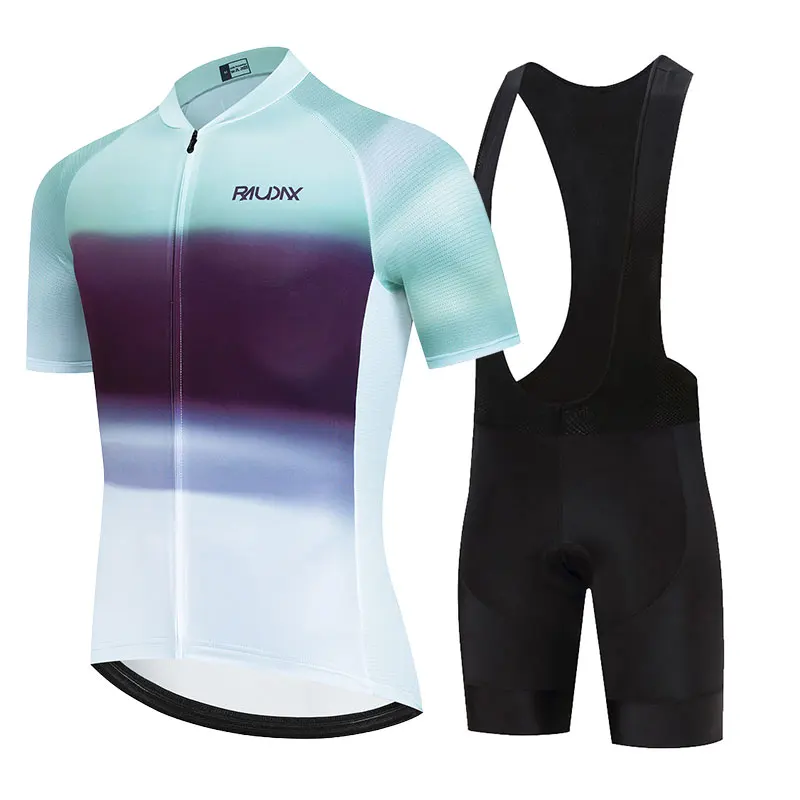 

New Cycling Jersey Set Classic MTB Cycling Bib Kit Men Road Bike Clothes Breathable Summer Bicycle Clothing Ropa Maillot Ciclis
