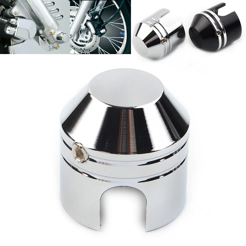 Aluminium Motorrad Banjo Bolt Cap Abdeckung für Harley Street Glide Flhxxx Road King 2008 2009 2010 2011 2012 2013 Chrom/Schwarz
