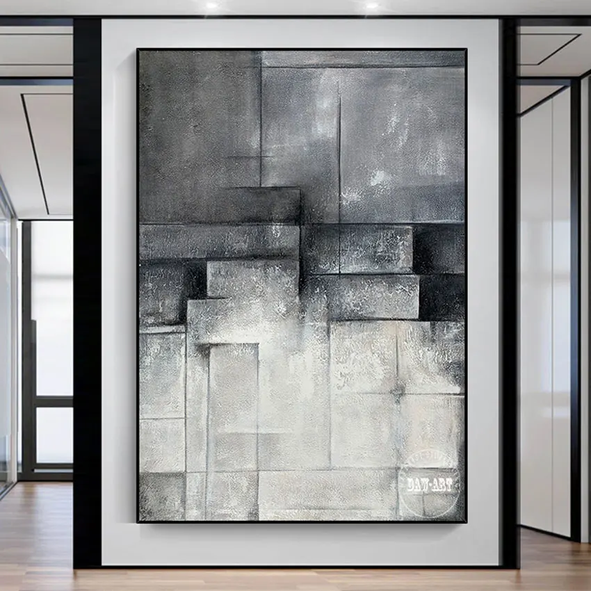 

Luxury Living Room Decoration, Interior Picture, Abstract Canvas Roll Design Wall, Pop Art Painting, Large Size, No Framed