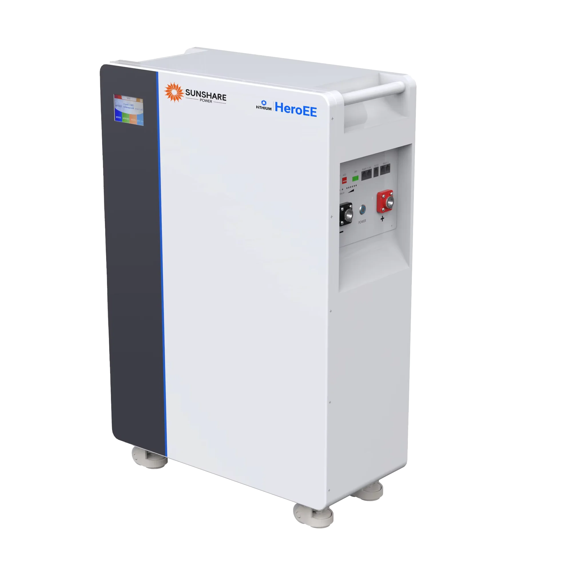 Best Energy System Home Solar Battery LiFePO4 16KWh Hithium Portable Power Station Solar Battery with Long Cycles Lifespan