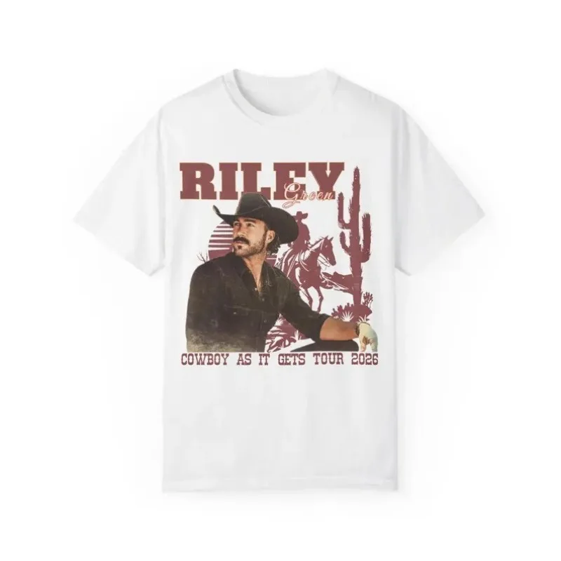 Riley Green Merch T-shirt Men Short Sleeve Tee Unisex Tops Causal Clothes Female Y2K Tops