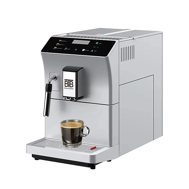 Capsule Superb Espresso Fully Automatic Electric Coffee Maker Machine for Household Hotel Use 19 Bars Pressure Touch