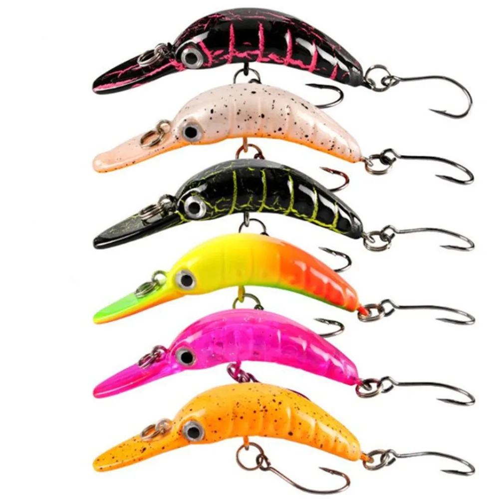 

Minnow Micro Trout Artificial Carp Tackle Floating Floating Fishing Lure Pike Fishing Tackle Crankbait Hard Bait