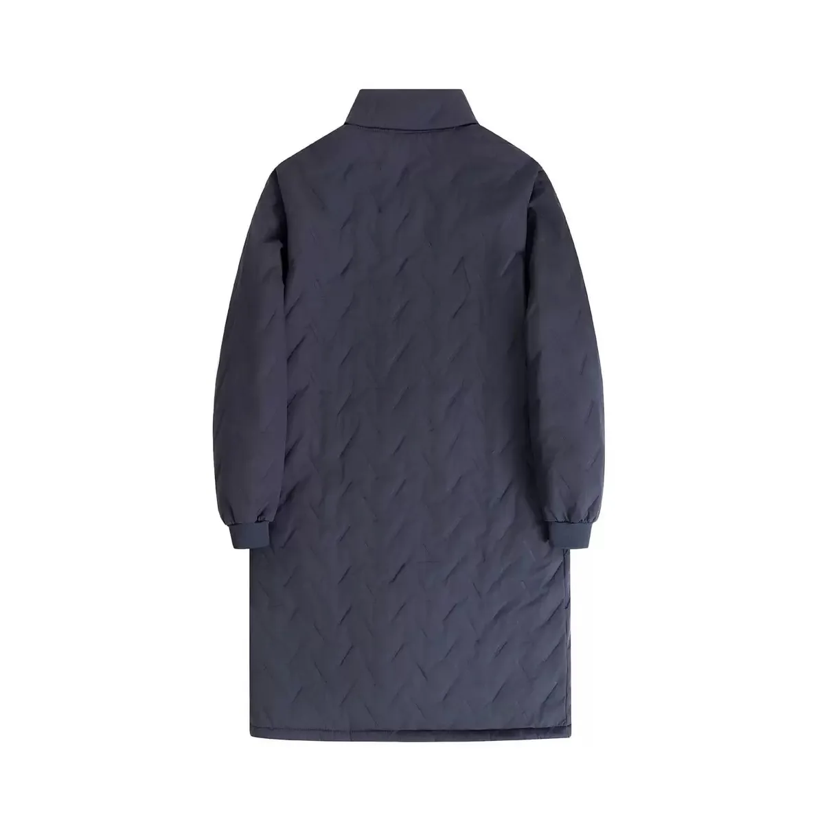 معطف خريف وشتاء جديد عصري سميك ودافئ طويل من القطن مع مخمل للرجال معطف رياضي فضفاض غير رسمي مقاس كبير عالي الجودة #5