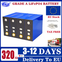 duty-free 3-12 days delivery brand new A-grade 3.2V 320Ah lithium iron phosphate battery DIY12V 24V 48V household energy storage