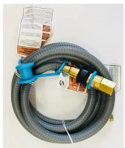 

Weber 1/2 inch natural gas hose kit with quick disconnect -66349