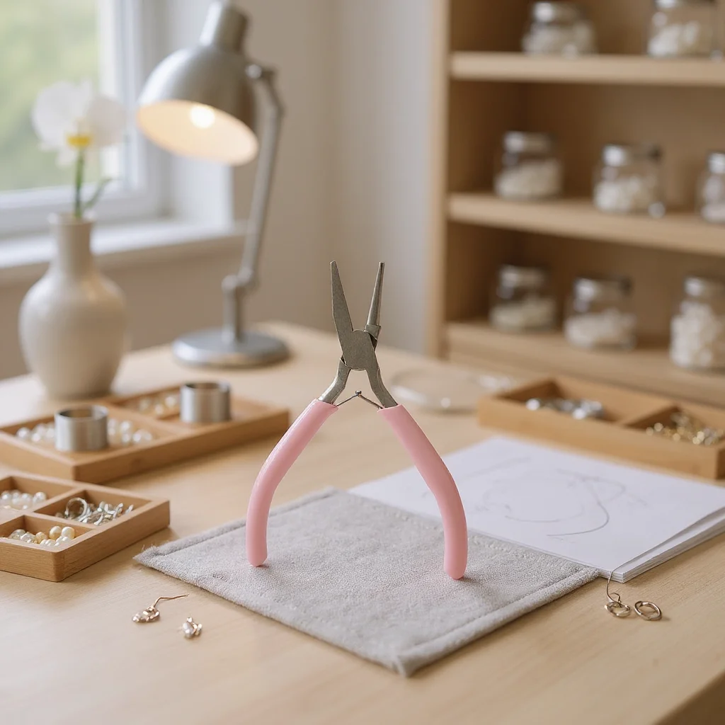 

Handcrafted Miniature Precision Pliers, Round-Nose Pliers And Wire Ring Pliers, Cutting Tools For Jewelry-Making Wire Materials