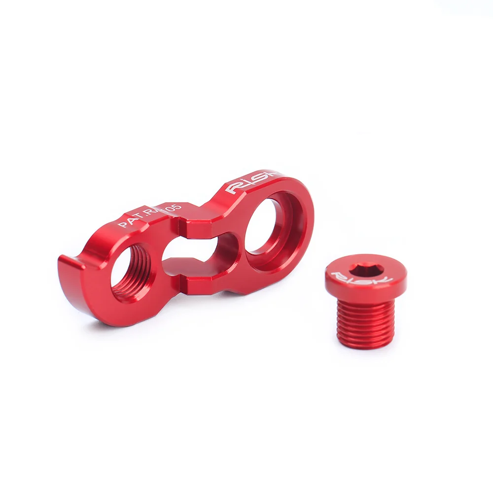 RISK Bicycle Rear Derailleur Hanger Extension Road MTB Mountain Bike Cycling Frame Gear Tail Hook Extender Convertor Adapter