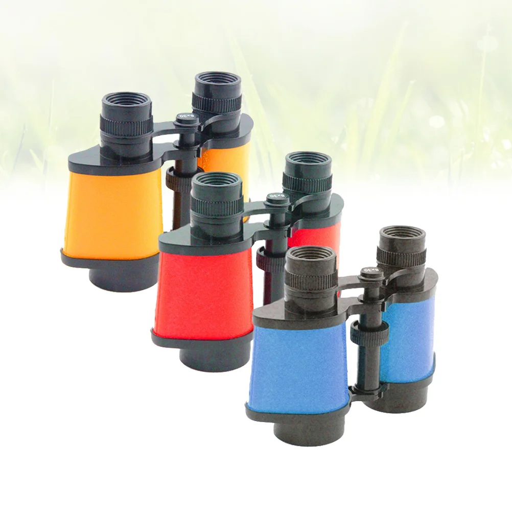 4Pcs Plastic Colorful for Kids Science Learning Outdoor Exploration Educational Field Glasses