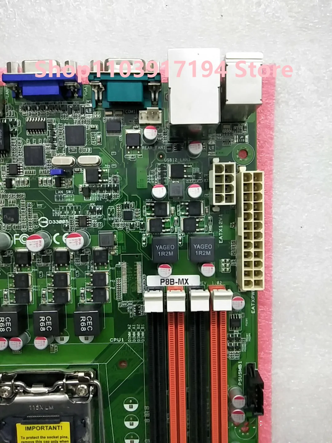 FOR Asus P8B-MX  1155 Workstation server motherboard