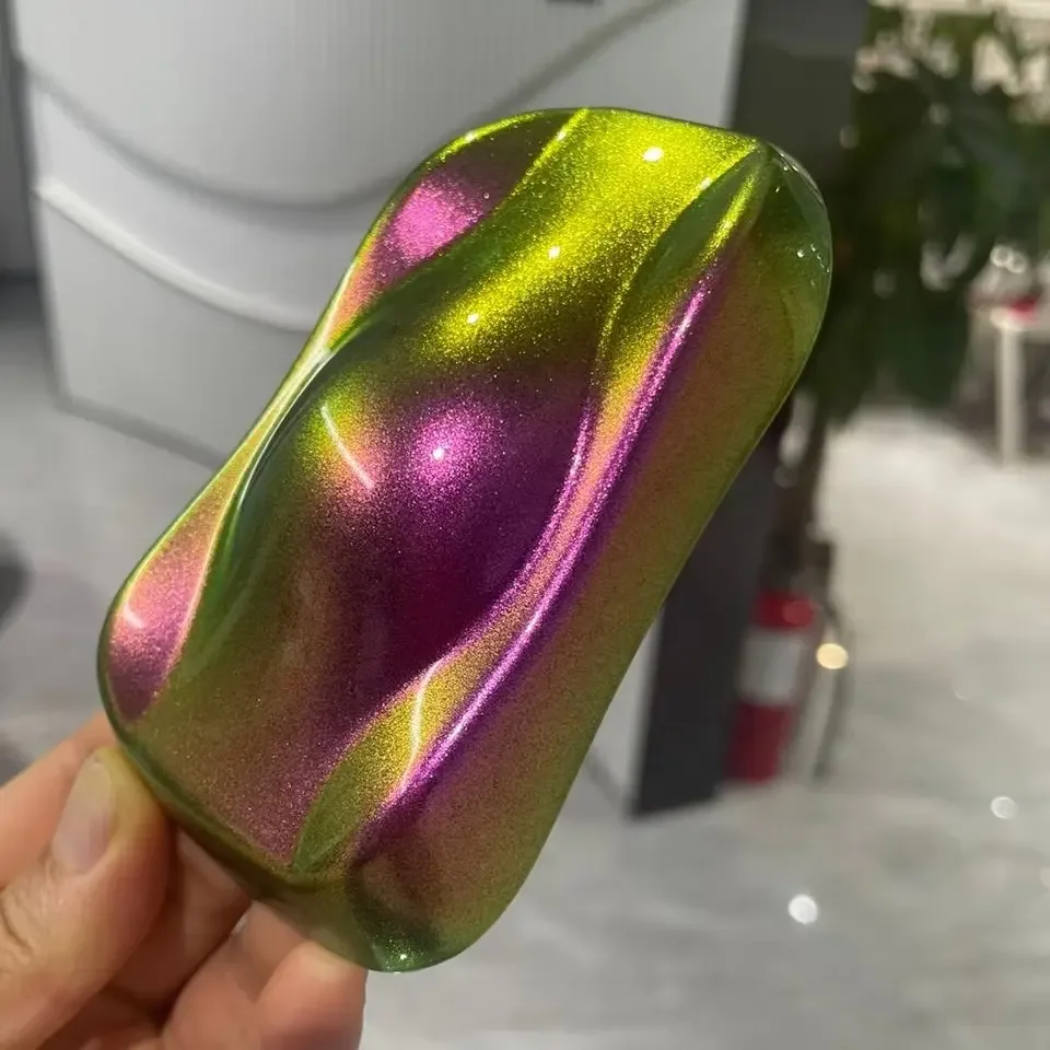 Opal Rainbow White Color Shifting Super Intense Chrome Ultrashift Chameleon Pigment Powder / Hypershift Pearl / Pigment Chameleon