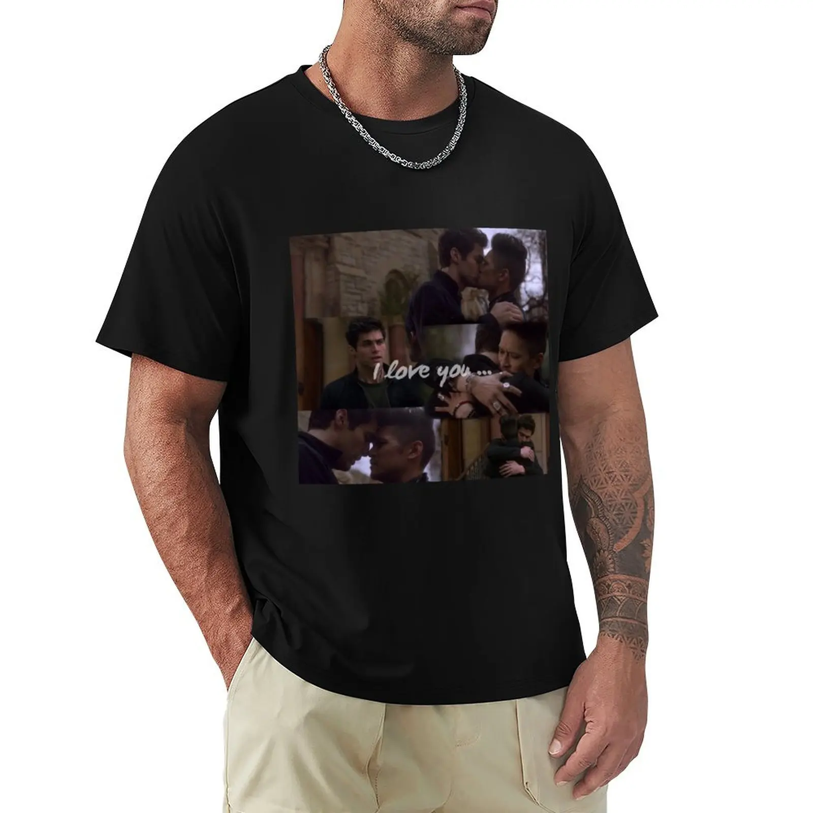 Magnus and Alec - I love you ... T-Shirt man graphic t shirt T-Shirt