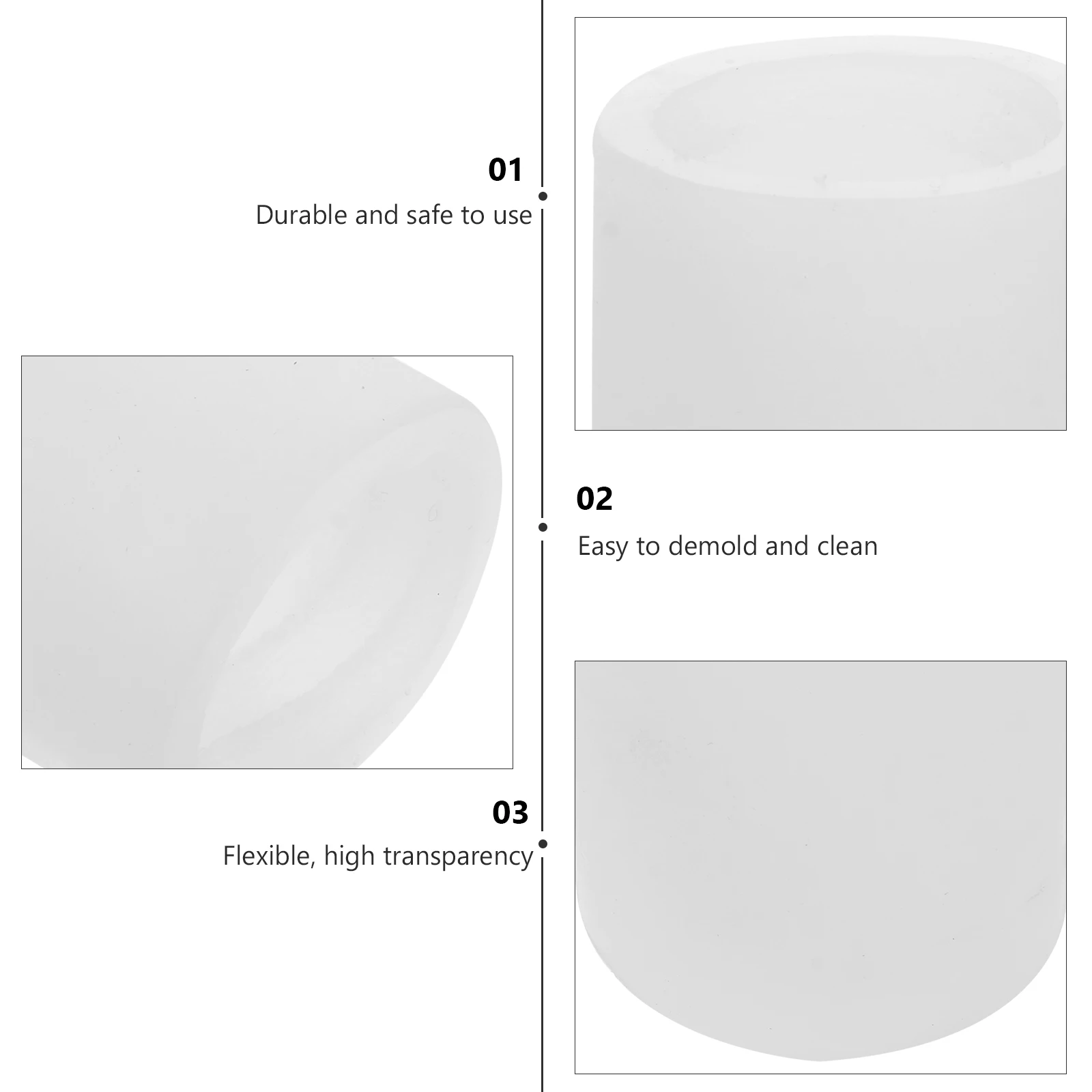 

1pc Snake Shape Silicone Mold For Diy Soap Craft Heat Resistant Non-Stick Easy Demold Gift -54°C To 240°C Handmade Craft