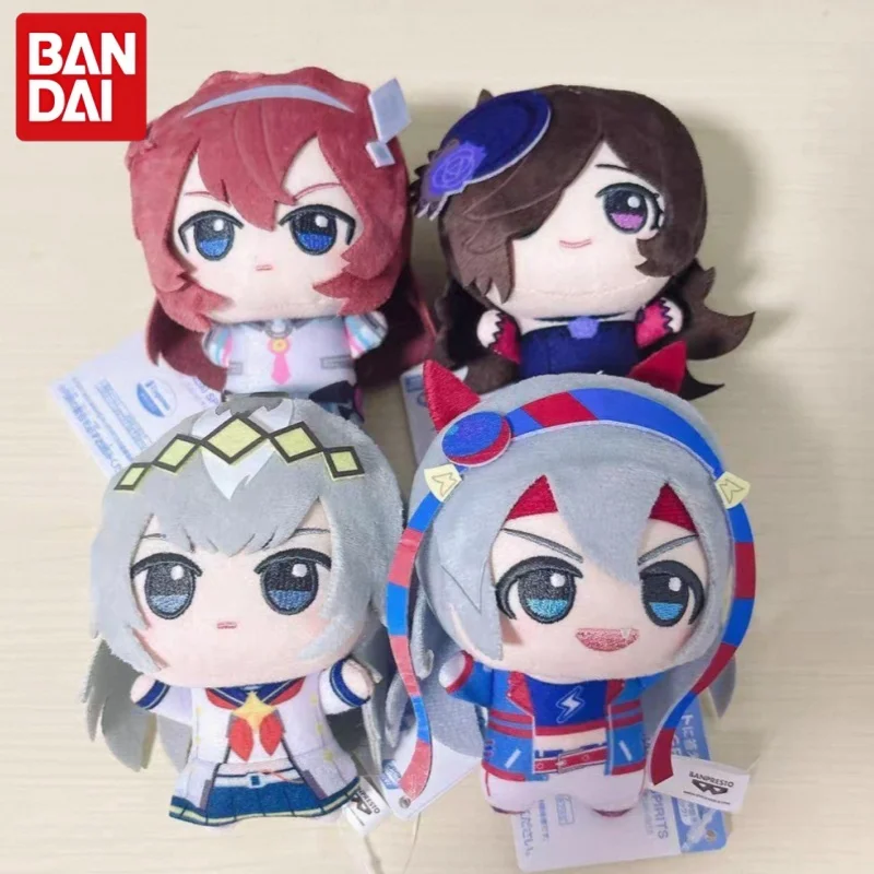 Banpresto Uma Musume Pretty Derby Q Version Plush Toy Anime Character Collectible Doll Home Desk Decoration Gift For Anime Fans