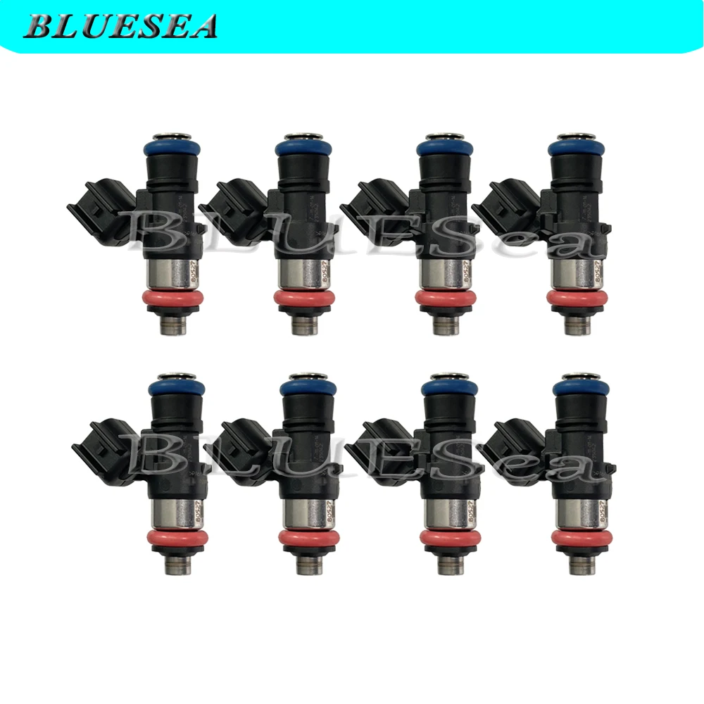 8 PCS Fuel Injectors For 06-2017 Chevrolet And Pontiac V8  Bosch 42LB  0280158051  12576341  FJ988