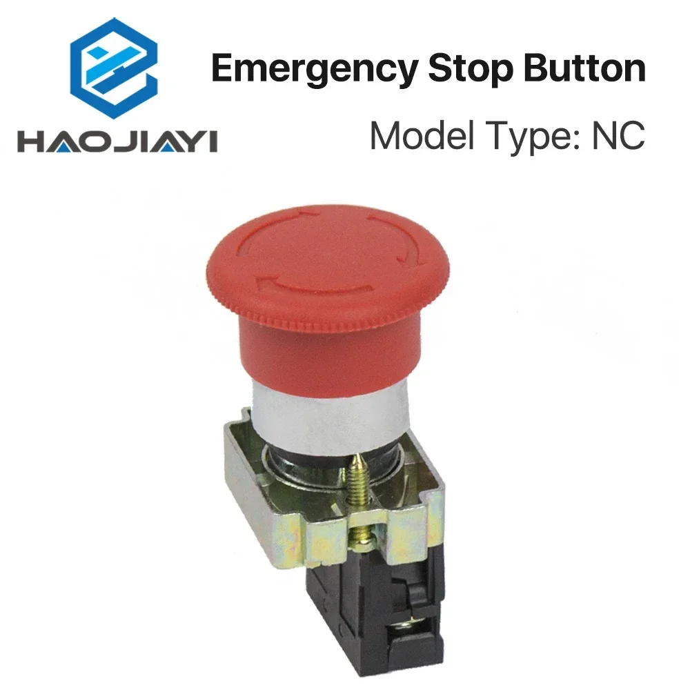 Emergency Stop Button NC for CO2 Laser Engraving Cutting Machine