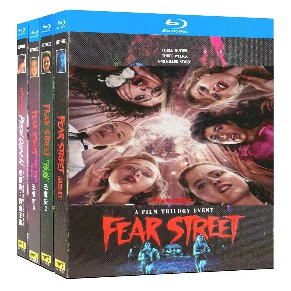 Fear Street Staffel 1-3+Dance Queen 4-Discs Neues Box-Set Blu-ray BD