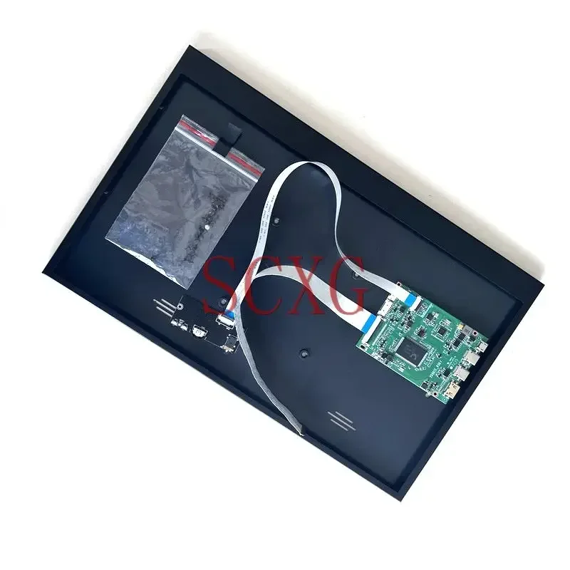 

For HB140WX1 NT140WHM 30 Pin EDP HDMI-Mini 2 TYPE-C 14" Portable Refit Kit 1366*768 USB Micro Metal Case+Driver Controller Board