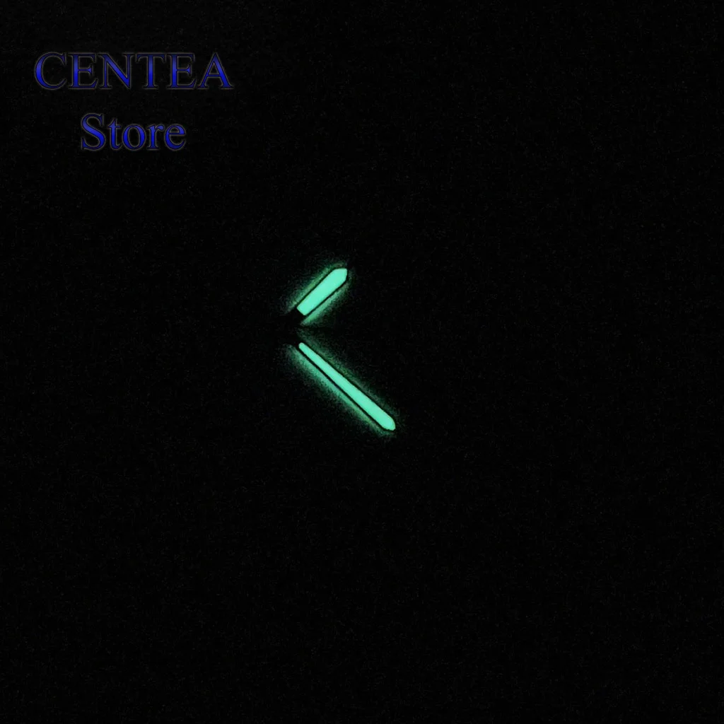 RICHUS-ponteiros de relógio luminosos, prata, amarelo, verde, verde, apto para NH35, NH36, ETA2824, 2836, Miyota8215, 821A, DG2813, 3804, PT5000 movimento