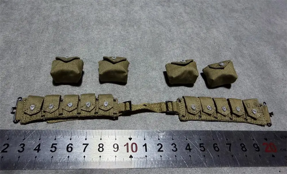 

Big Sales 1/6th US. Soldier Doll Waist Belt Bags Toys Model Not Real Accessories For 12" Figure Doll Scene Component DIY