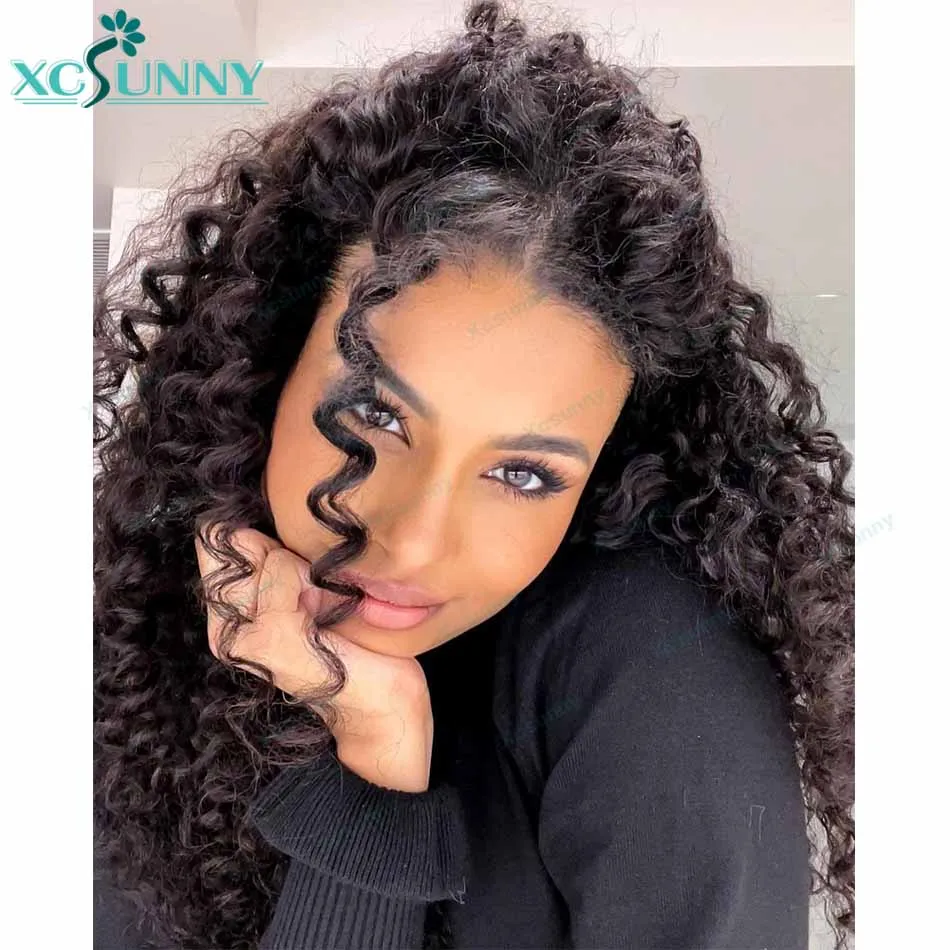 Microlink Curly Hair Extensions Burmese Loose Curly Micro Ring Loop Hair Extensions Human Hair For Black Women Xcsunny