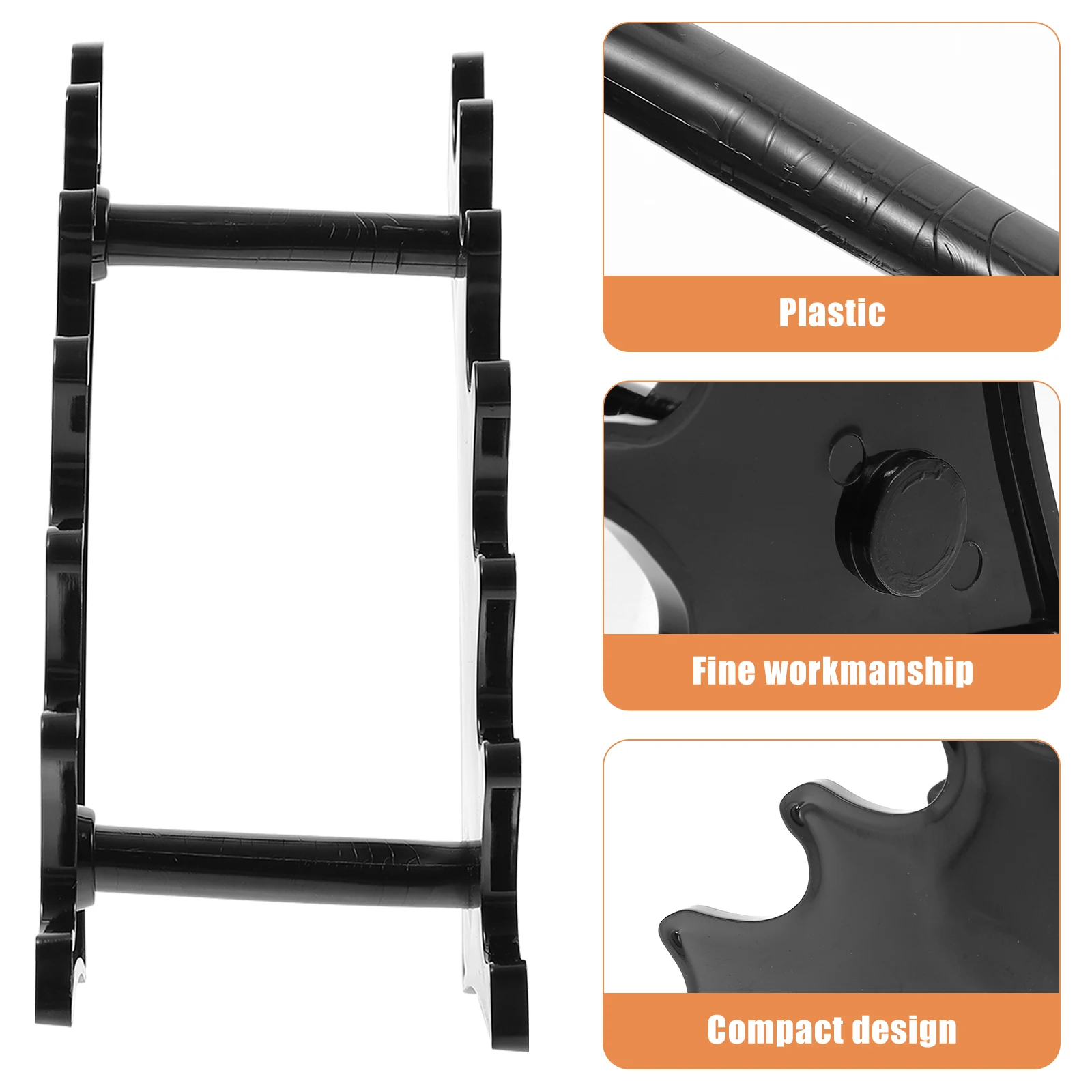 

3Pcs High-Quality Plastic Pen Stand Transparent Ballpoint Fountain Pen Storage Racks Simple Design Home Office Desktop Organizer