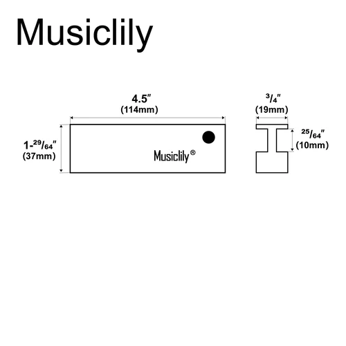 Imagen 2 del producto Musiclily Pro-nivalizador de cuerda inferior de aluminio, diapasón, lijado de trastes, barra de archivo de haz de nivelación, herramienta Luthier para guitarra y bajo