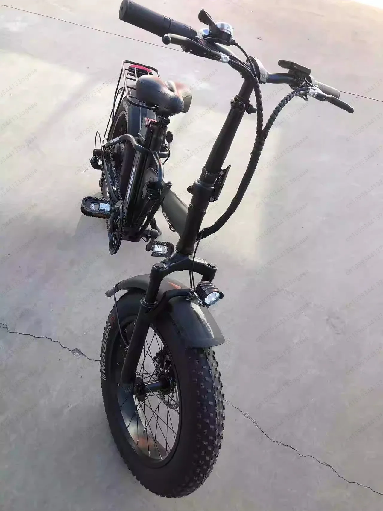 Fat Tire  Bike High-End Off-Road Snow E-bike Adult Mountain   Power Assist