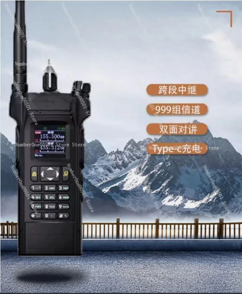 APX8000 Multi Band Walkie Talkie VHF UHF Air Band Waterproof Marine Dual Band Radio For Outdoor Camping