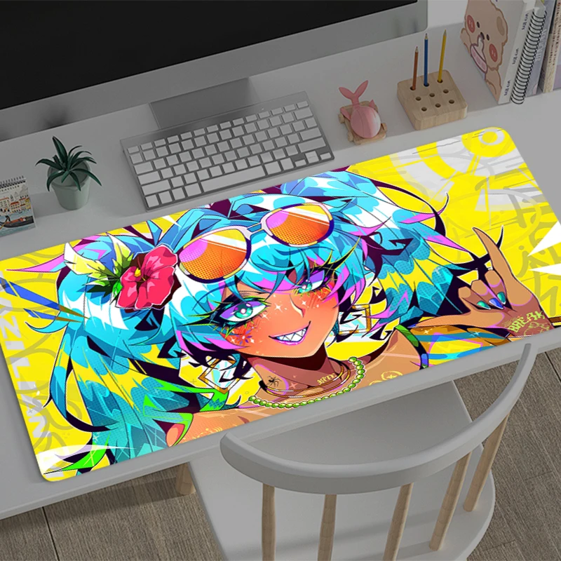 

Gaming Mouse Pad Anime sexy girl Gamer Computer Accessories Keyboard Table Mat Mousepad Company Laptop Desk mat PC big Mousepad