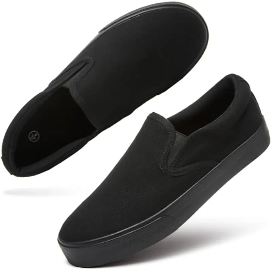 

Women's Slip on Shoes Canvas Sneakers Loafers Non Slip Shoes Low Top Casual Shoes