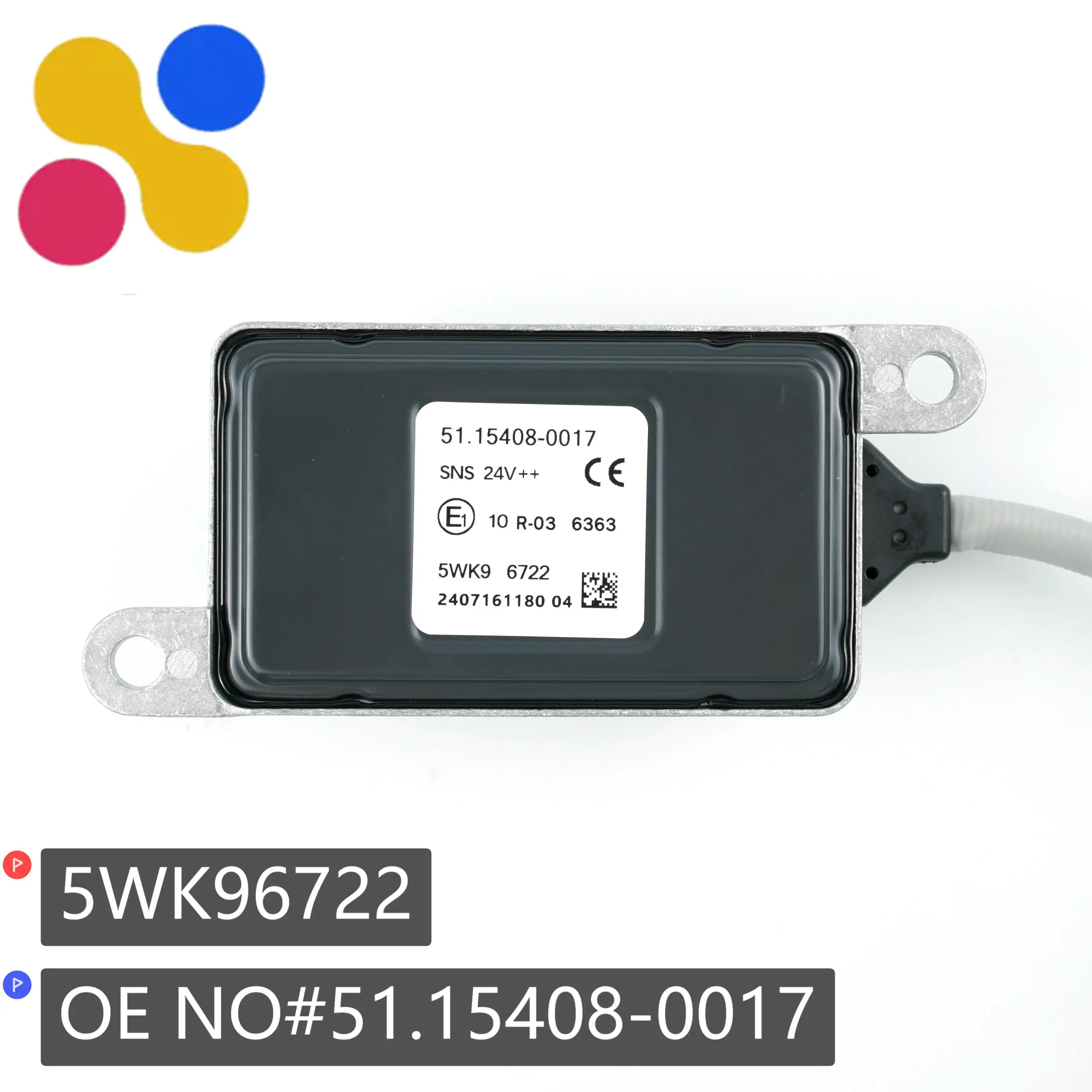 

51.15408-0017 5WK96722 NOX Sensor Factory Direct Sales Good Price Nitrogen Oxygen Sensor for MAN 51154080017