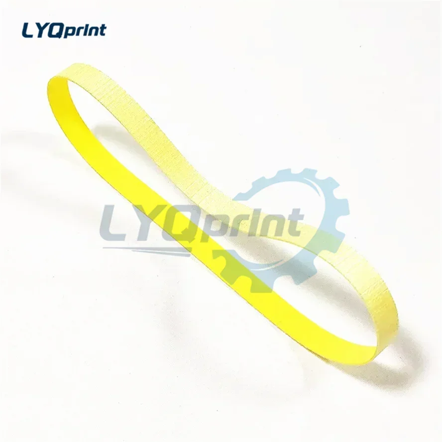 Yellow Powder Spray Belt 460x12MM Slow Down Belt For Heidelberg Printing Machine