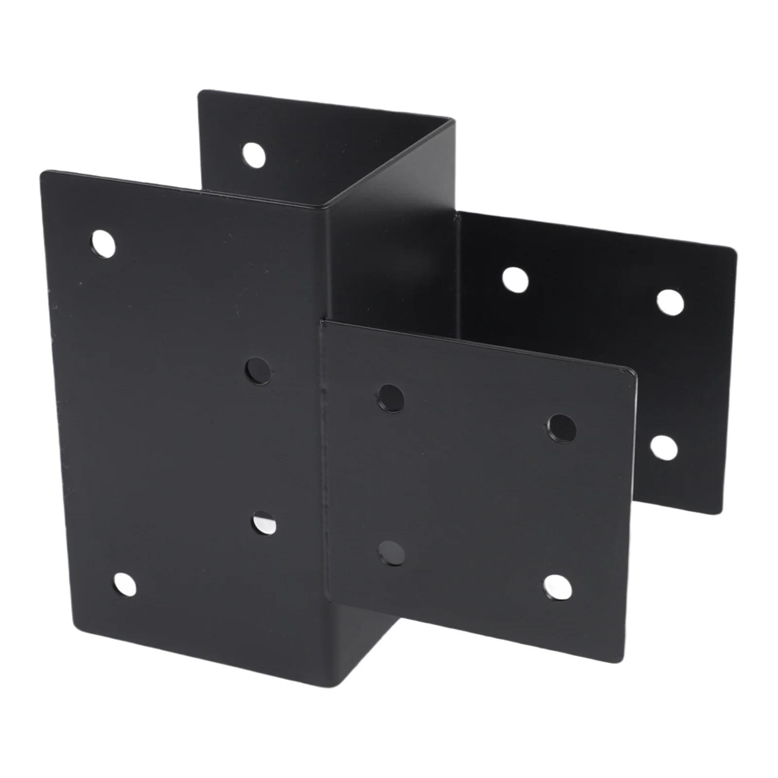 Metal Column Cap for 4x4 Post Connectors Heavy Duty Pavilion Beam Bracket with Pre Drilled Holes for Outdoor Structures