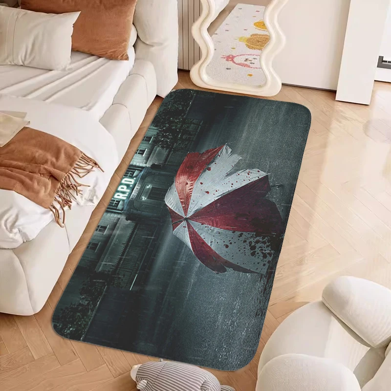 Bedroom Bath Rug G-Resident Evil Balcony Hallway Non-slip Mat Carpet for Kitchen Entrance Door Doormat Slip-resistant Home