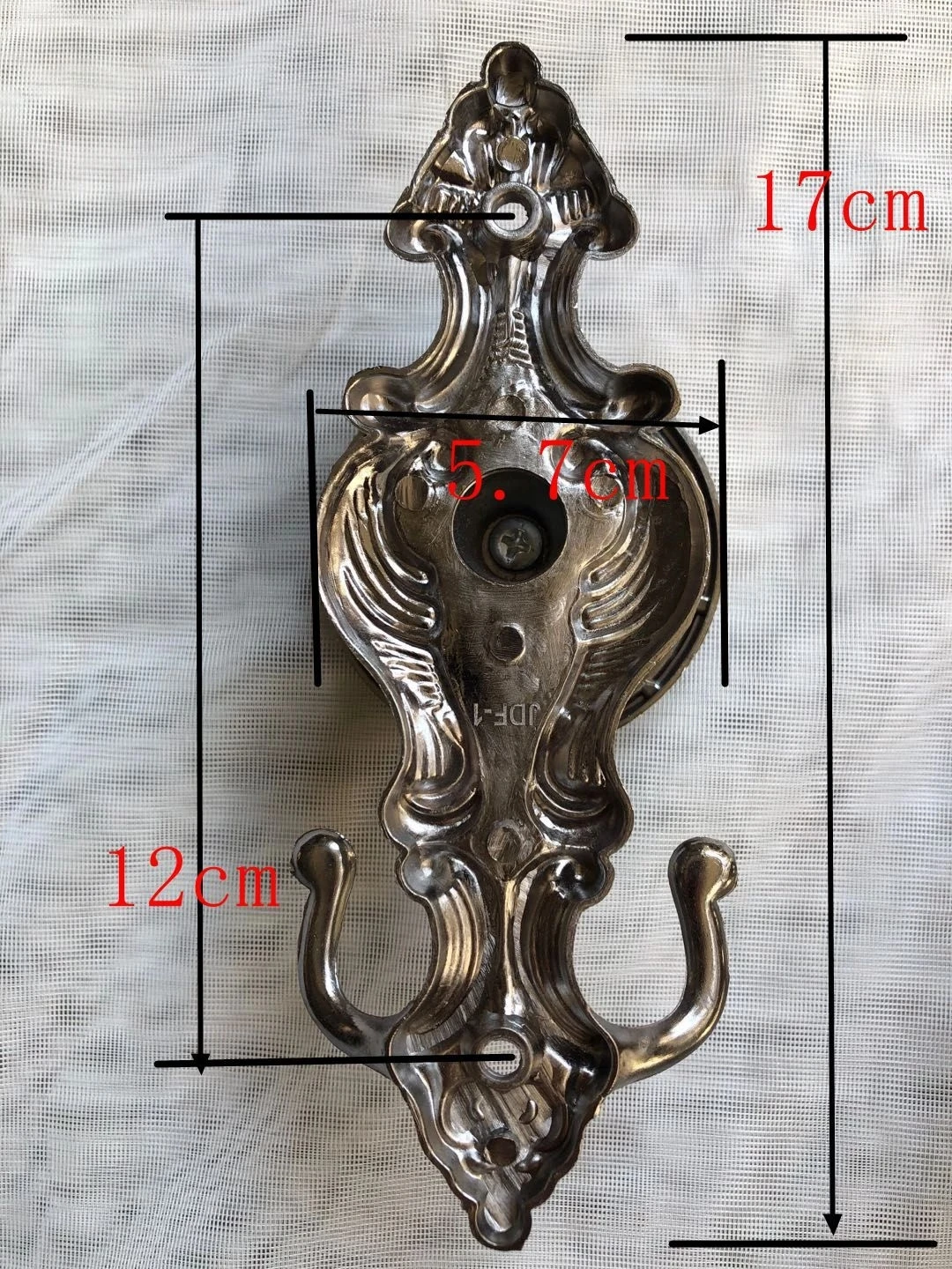 2Pcs/Set  Aluminum alloy Curtain Hooks Holder Hanger Display Rack Wall Hook Curtain Decorate Accessories
