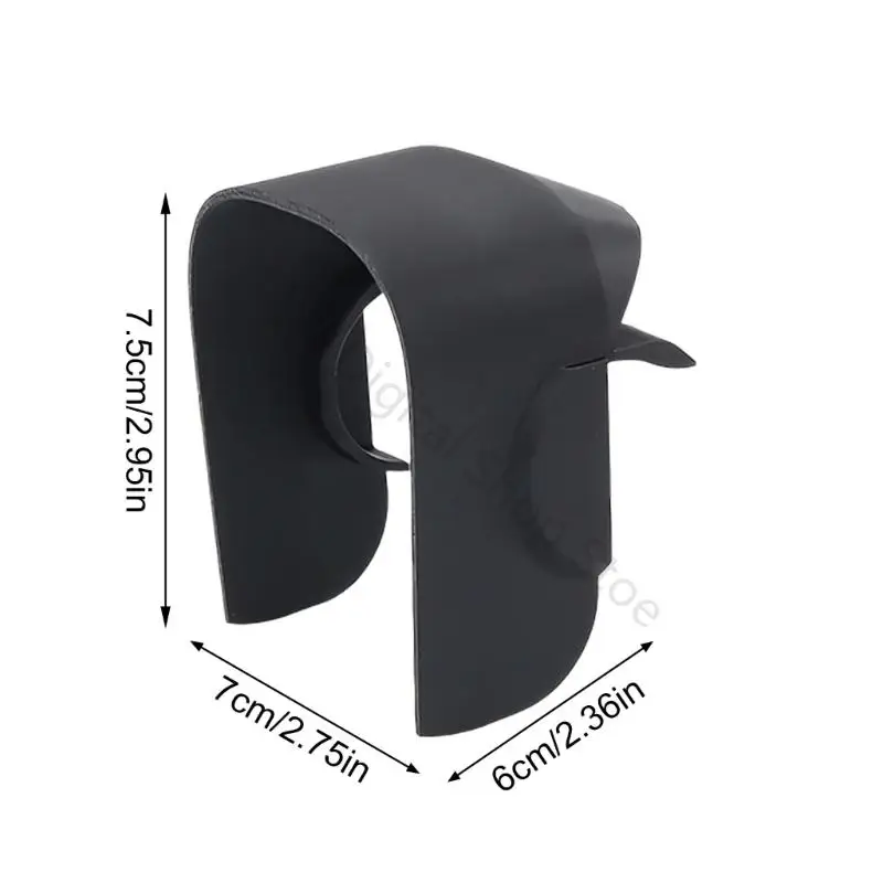 96BA Schwarze Streulichtblende für Pocket 4 mit Schnellbefestigungsform für den täglichen Gebrauch – Detail 6