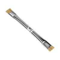 Anti Static Brush Double Head Insulation Hard Brush Cleaning Dust Repair Tool For Mobile Phone IC Pad BGA Motherboard