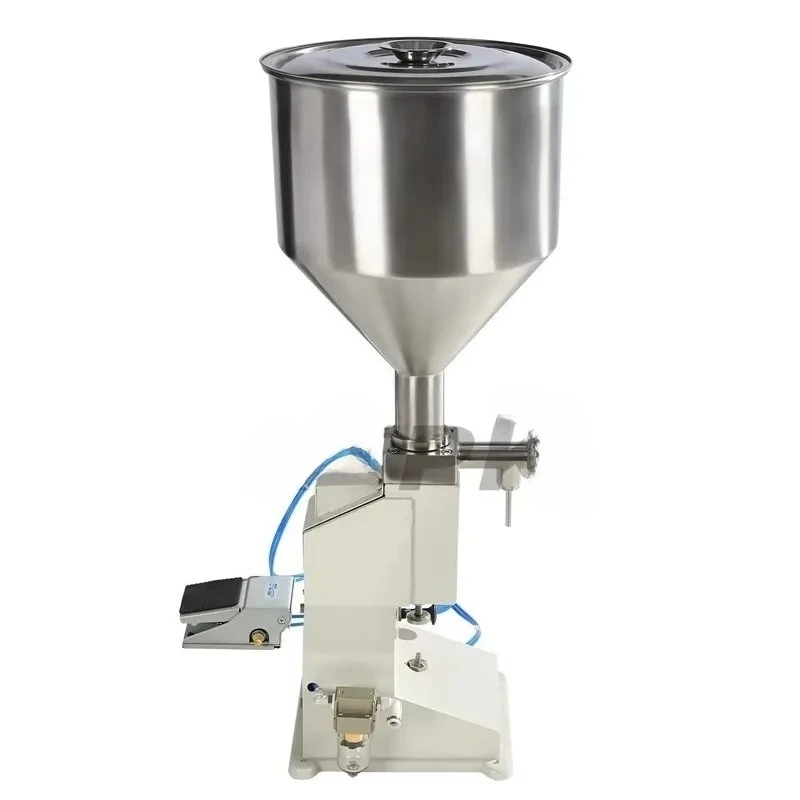 

LT-A02 5-50ml Pneumatic Jam Sauce Ketchup Honey Wate Liquid Paste Filling Machine for Cream Shampoo Cosmetic Filler
