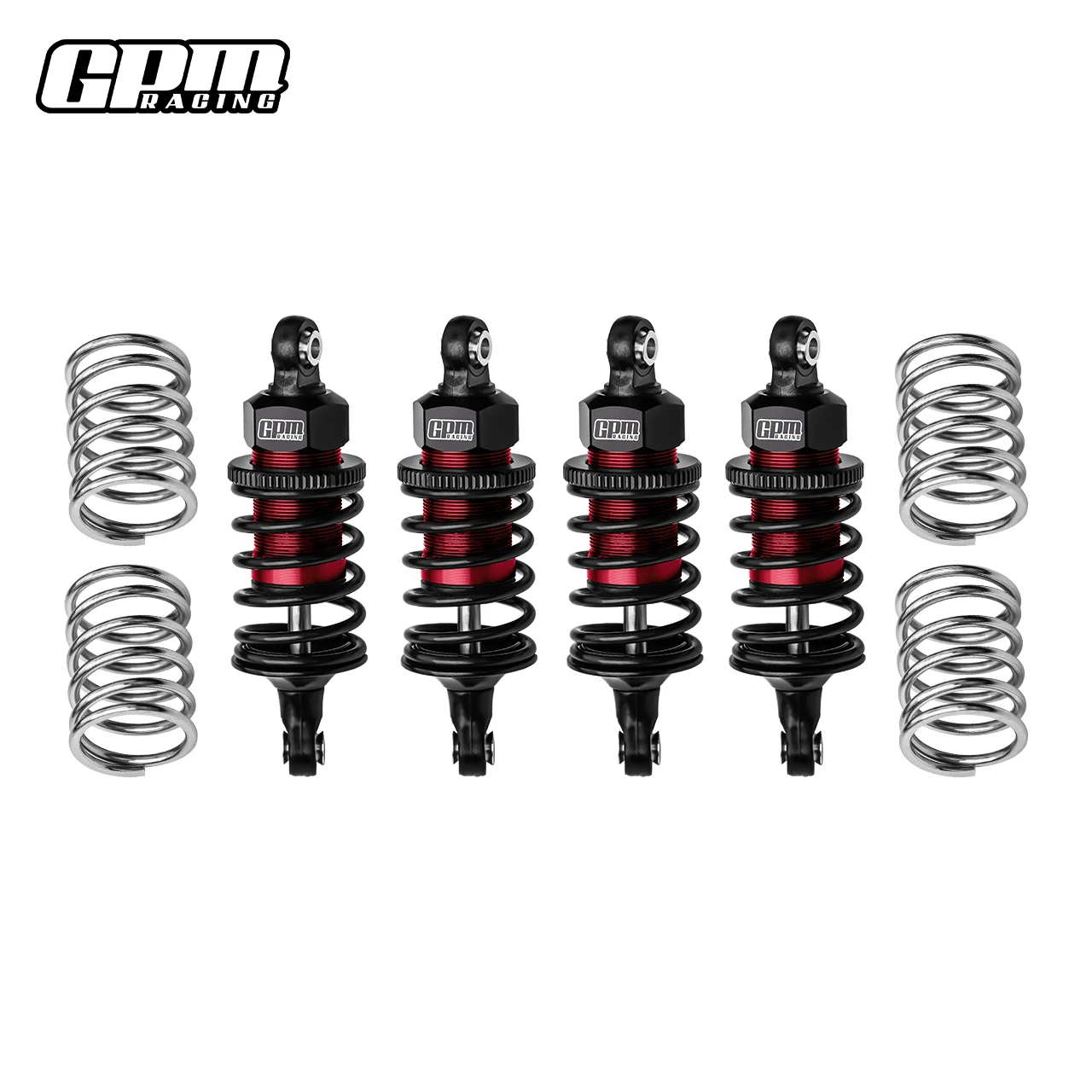 GPM 1/10 4WD Ford GT4-TEC 2.0 (83056-4) TRAXXAS Alu F&R صدمات فائقة مملوءة بالزيت #6