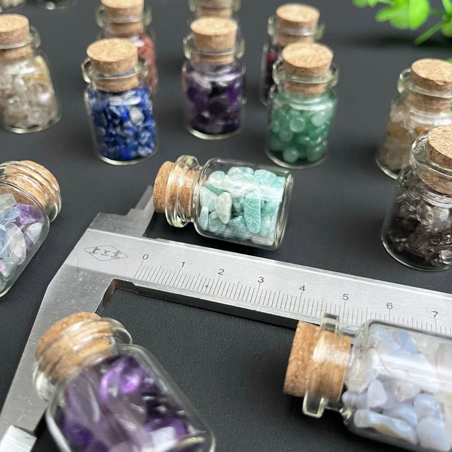Conjunto de Garrafa dos Desejo - Healing Crystal Set avaliação e preço