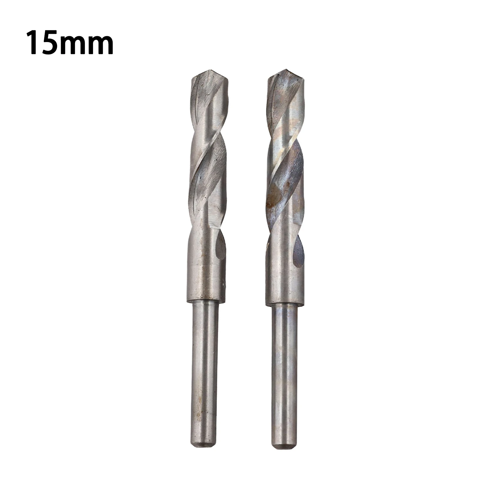 High Speed Steel Bit Reduced Shank Bit Low Tensile Strength Spiral Fluted Design 15mm For Various Applications