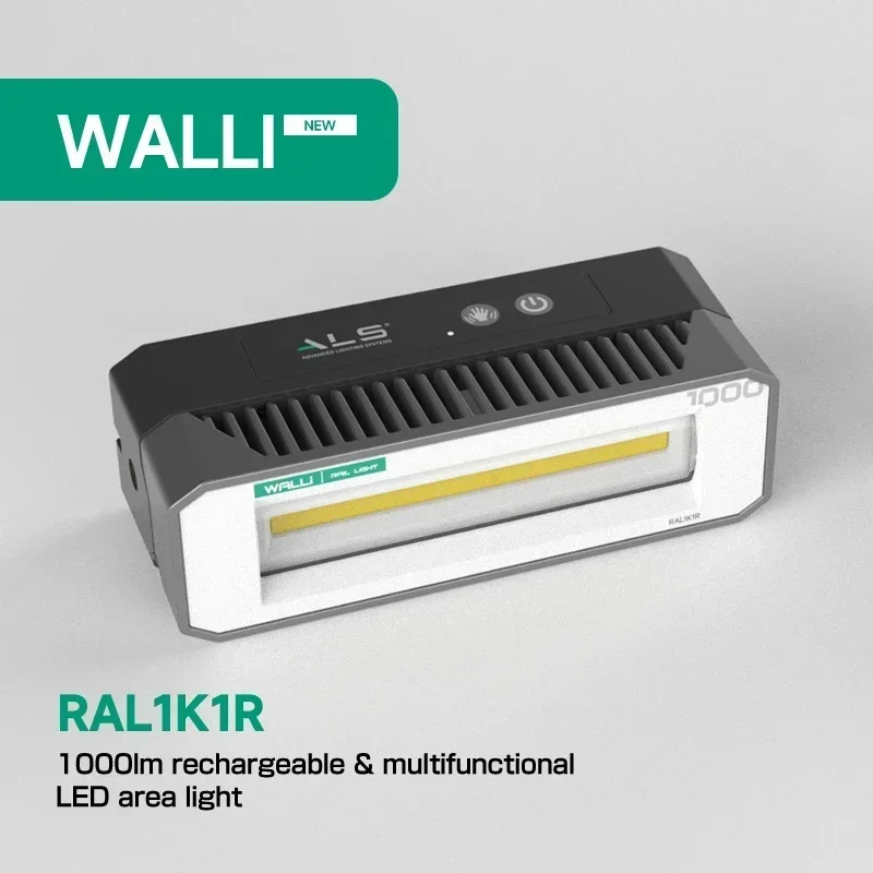 2026/ALS 1000lumen super bright led area light compact rechargele work light