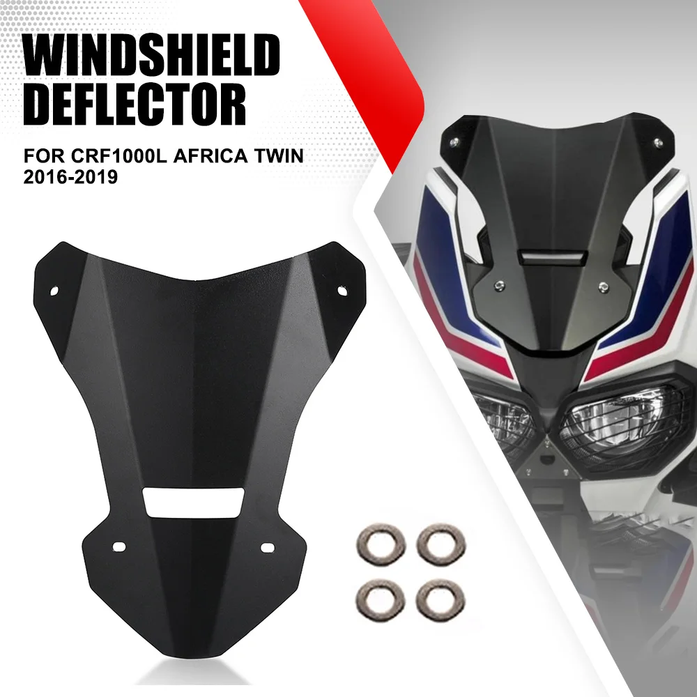 

CRF1000 L Motorcycle Windscreen Windshield FOR Honda CRF1000L Africa Twin 2016 2017-2018 2019 Wind Deflector Guard Protector