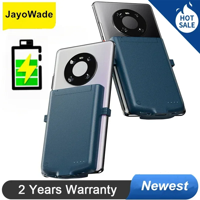 JayoWade 10000mAh Battery Charger Case For iPhone Huawei Samsung Vivo Xiaomi Type-C Port Powerbank For iPhone 14 13 12 11 Pro